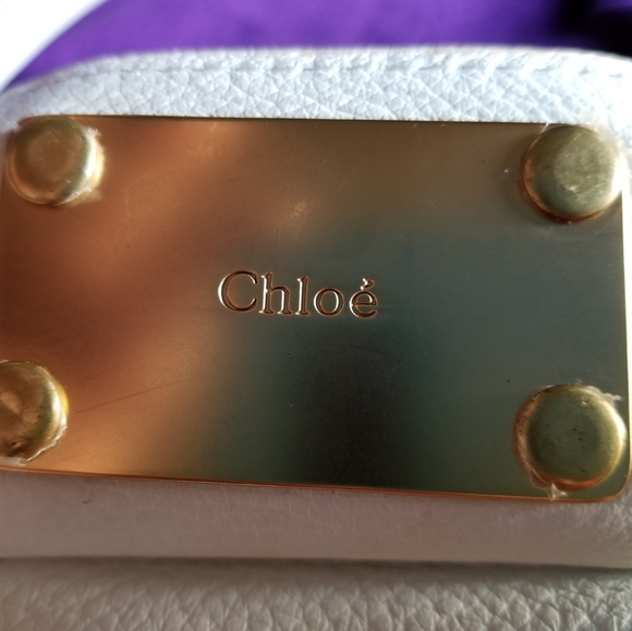 Chloe Paddington White Calf leather Handbag - Picture 4 of 8